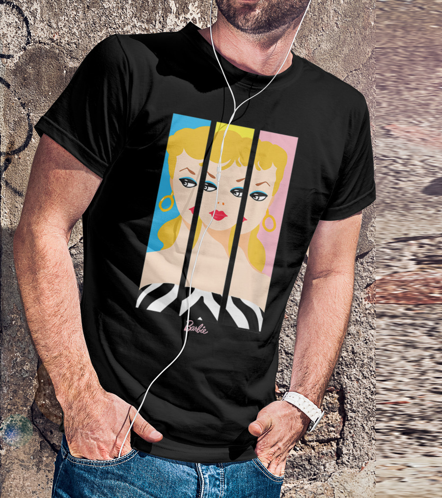 Barbie Vintage Iconic 60th Anniversary Portrait Series T-Shirt