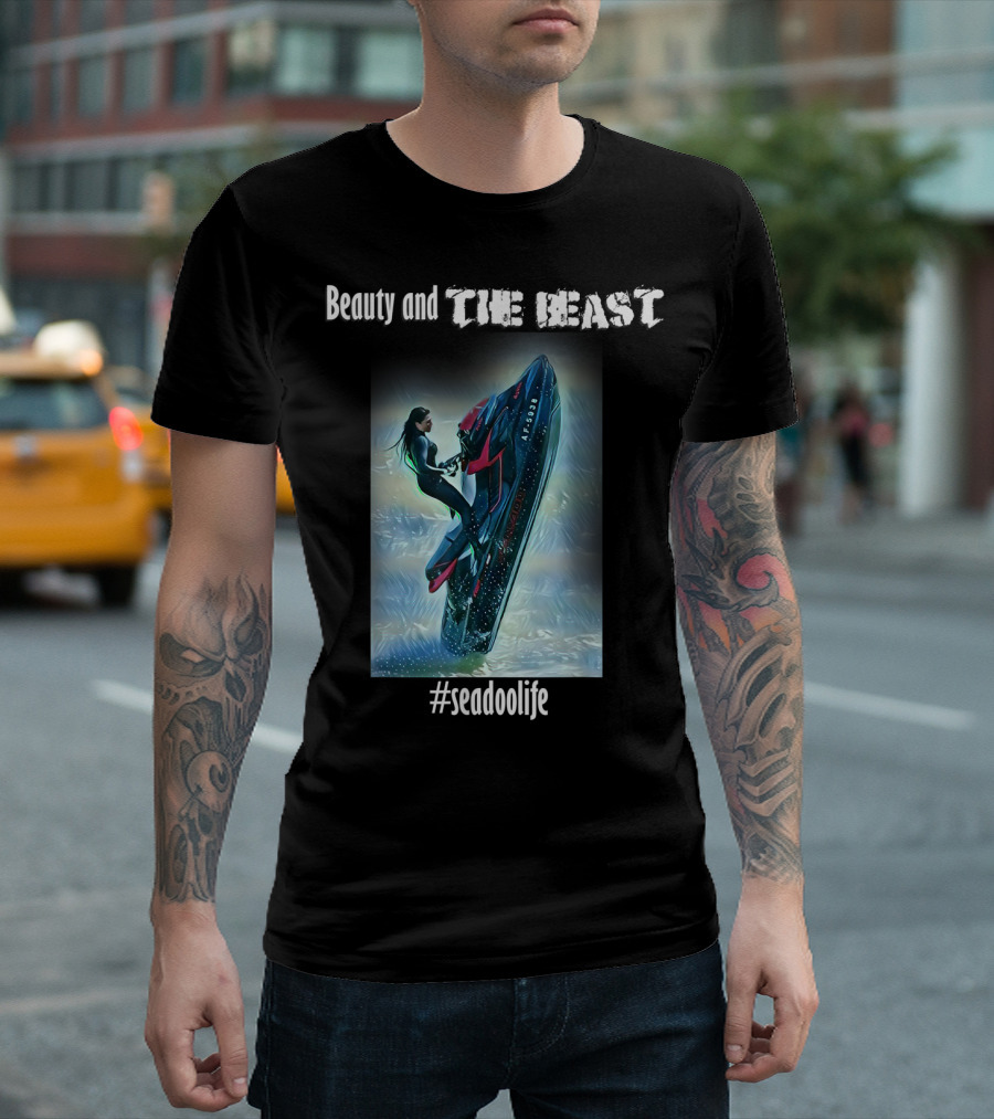 Beauty And The Beast Seadoo Seadoolife T-Shirt