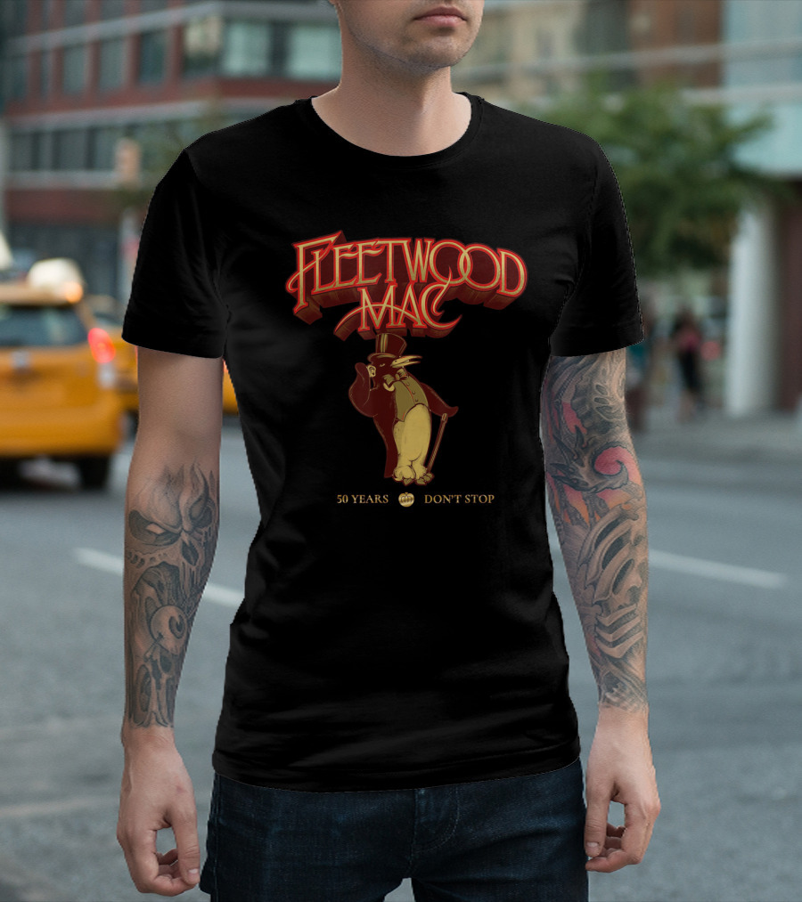 Fleetwood Mac 50 Years Don't Stop Funny Bird Lovers T-Shirt
