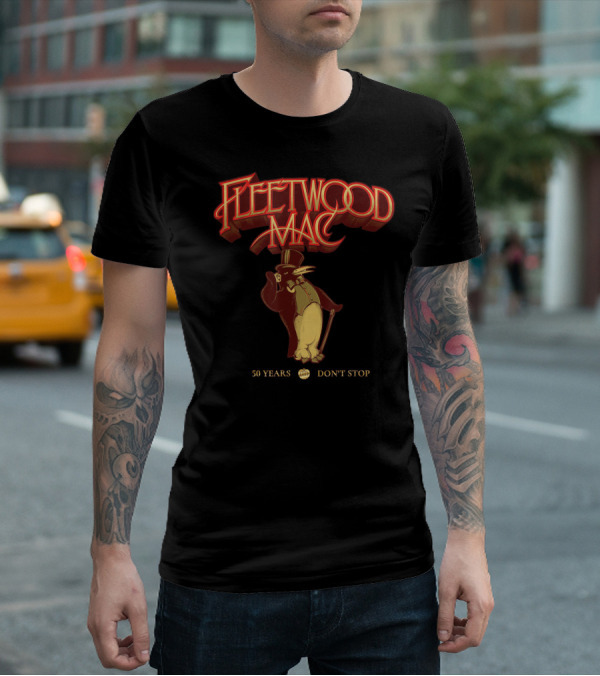 Fleetwood Mac 50 Years Don't Stop Funny Bird Lovers T-Shirt