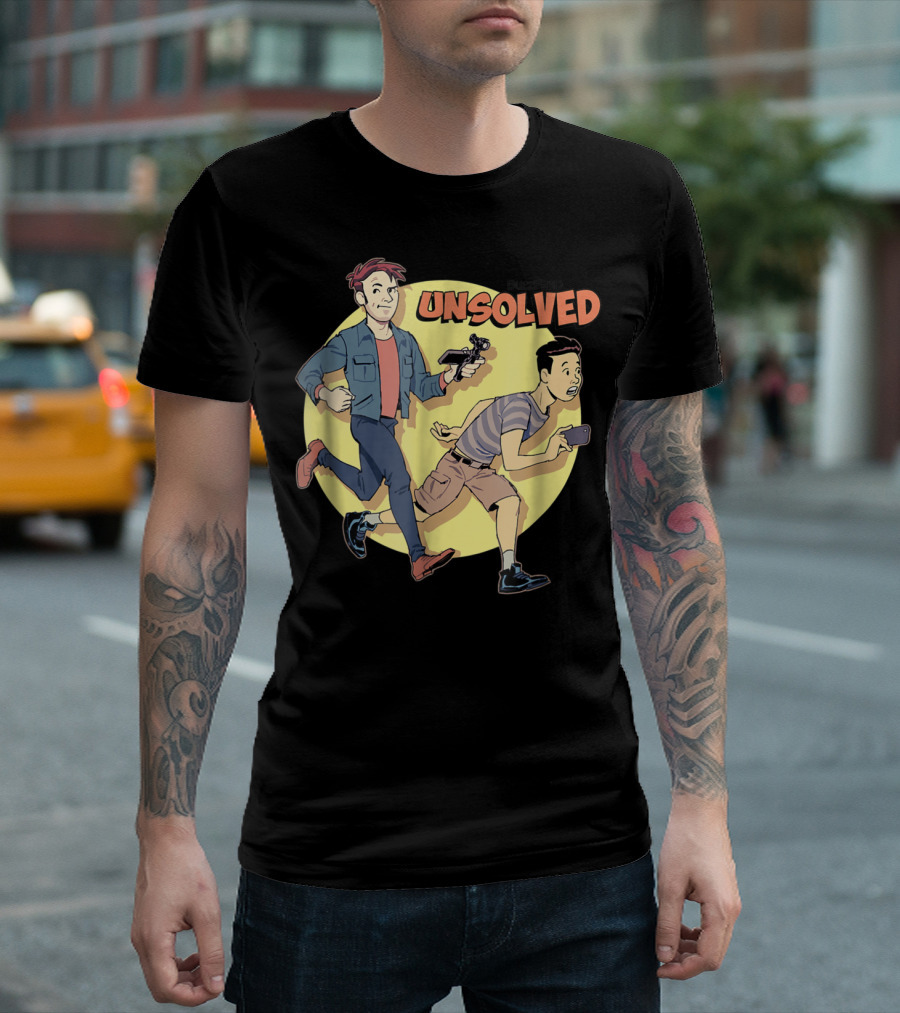 BuzzFeed Unsolved Saturday Morning Adventure Icons T-Shirt