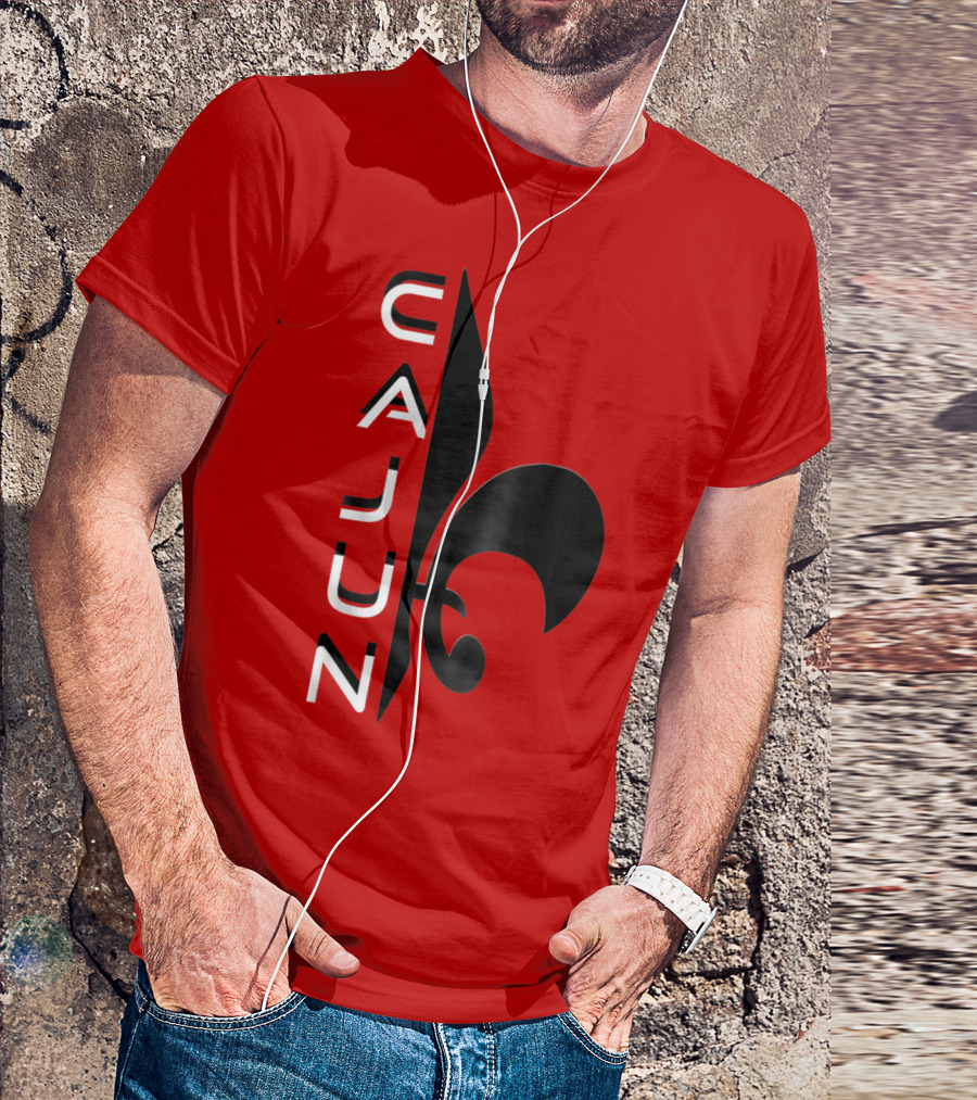 Cajun Fleur De Lis Louisiana Cajun Pride T-Shirt