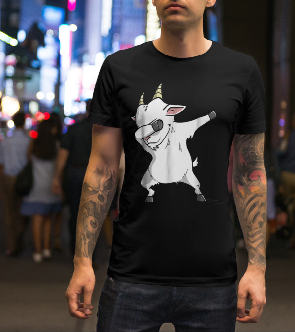 Dabbing Goat Dab Goat Kids T-Shirt