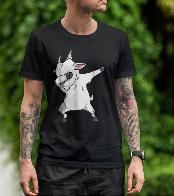Dabbing Goat Dab Goat Kids T-Shirt