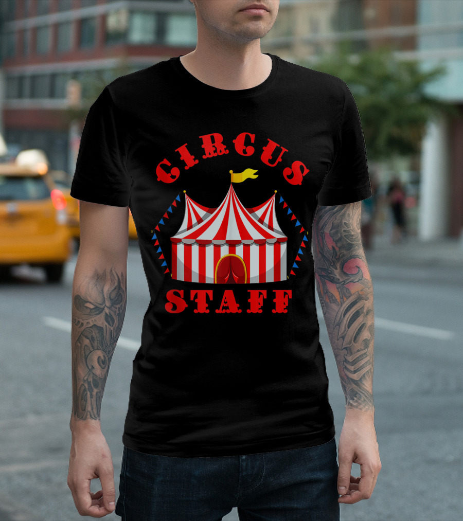 Circus Event Staff Carnival Tent Party T-Shirt