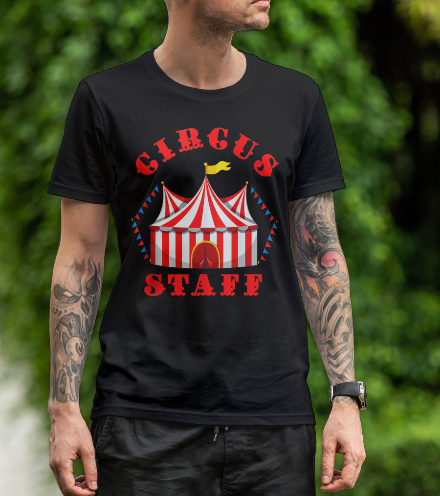Circus Event Staff Carnival Tent Party T-Shirt