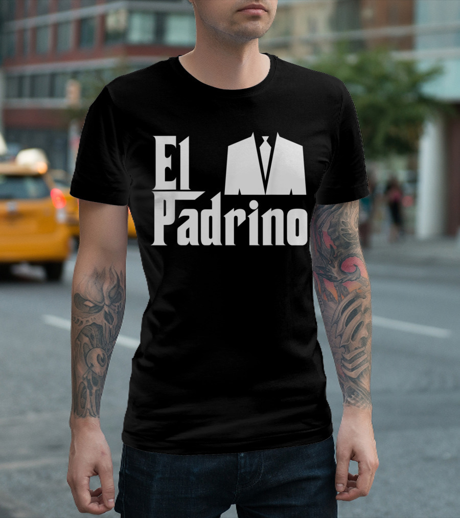 El Padrino Godfather Compadre Godparent Suit T-Shirt
