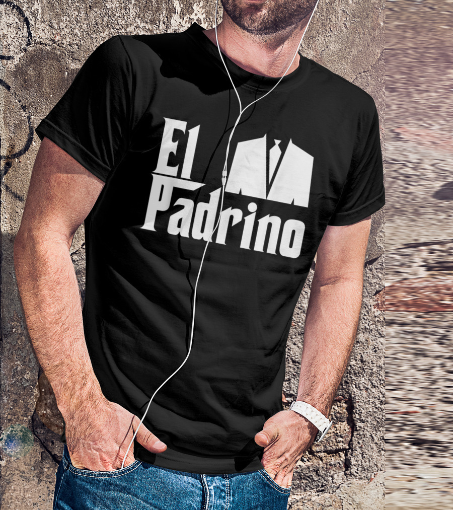 El Padrino Godfather Compadre Godparent Suit T-Shirt