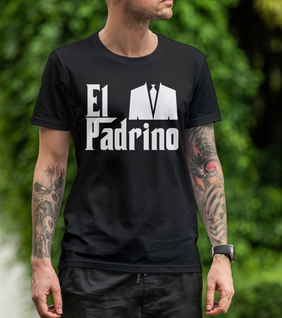 El Padrino Godfather Compadre Godparent Suit T-Shirt
