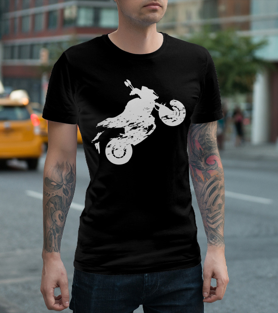 Grom 125cc Motor Bike Wheelie Stunt T-Shirt