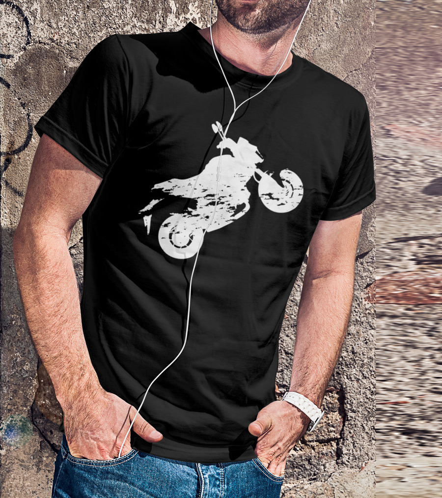Grom 125cc Motor Bike Wheelie Stunt T-Shirt