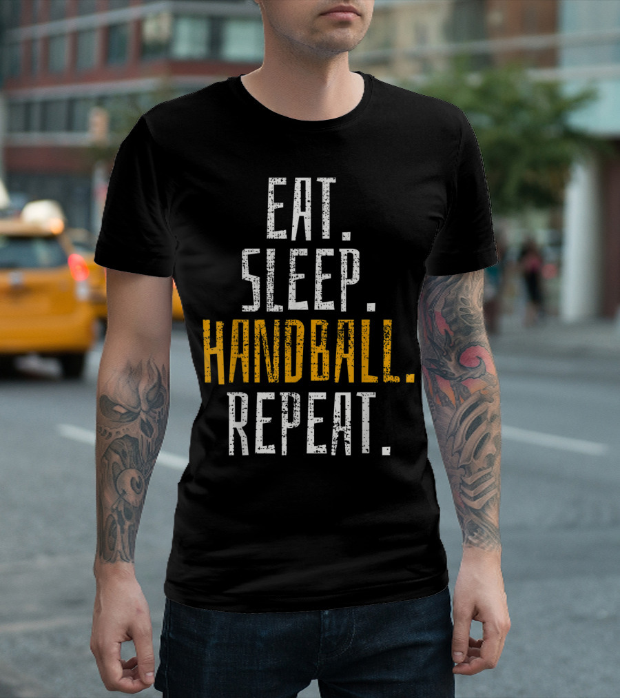 Eat Sleep Handball Repeat T-Shirt