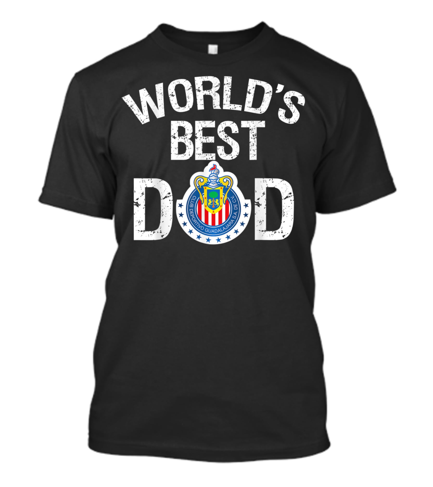 World's Best Dad FC Chivas Guadalajara Mexico T-Shirt
