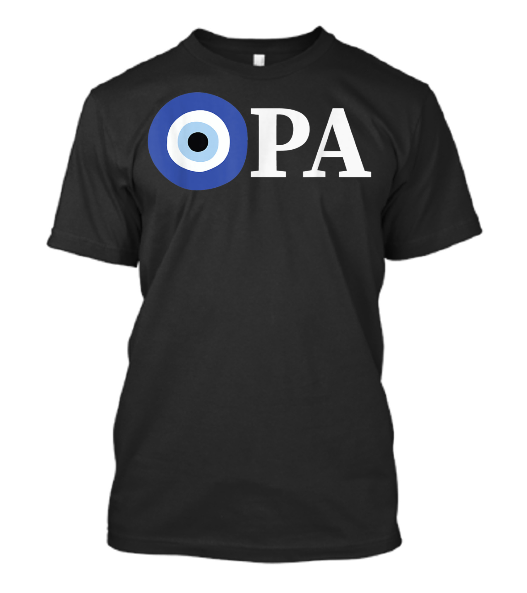 OPA Greek Pride Evil Eye T-Shirt