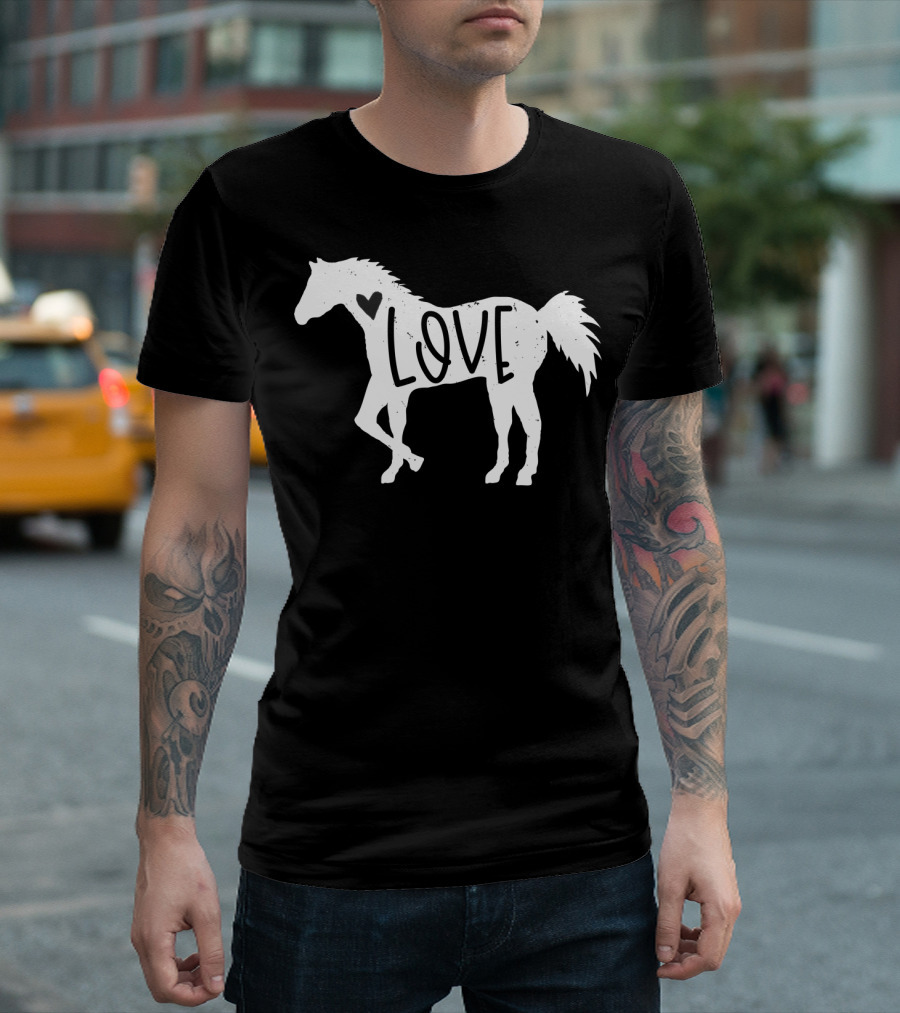Cute Horse Love Rider Horse Love Rider T-Shirt
