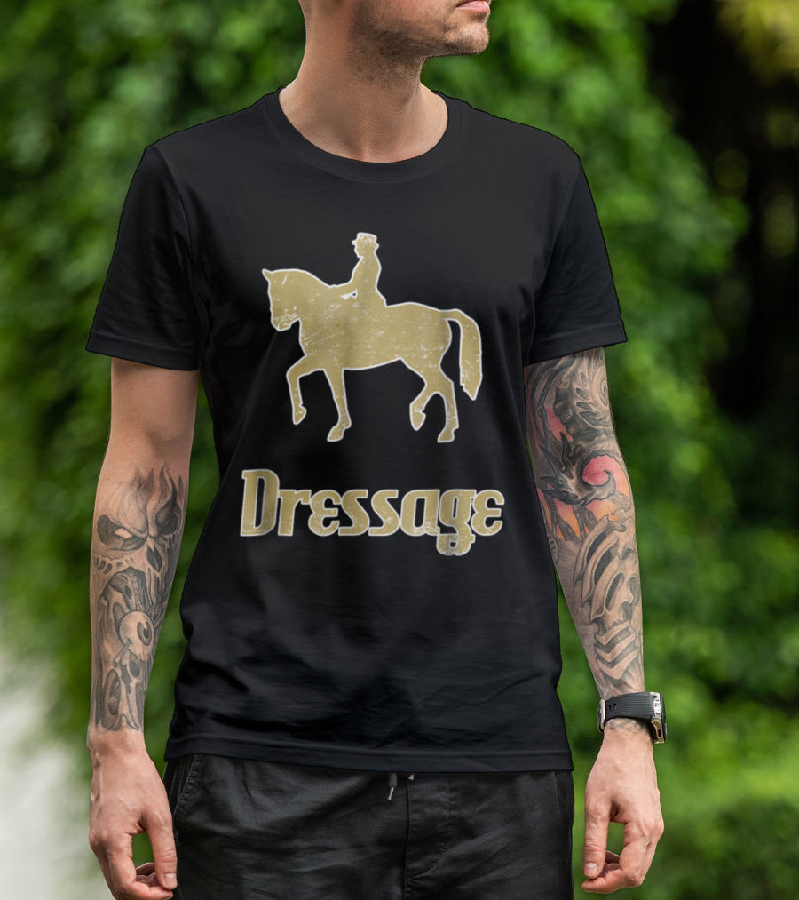 Dressage Ride Horses Breed Horse Rider T-Shirt