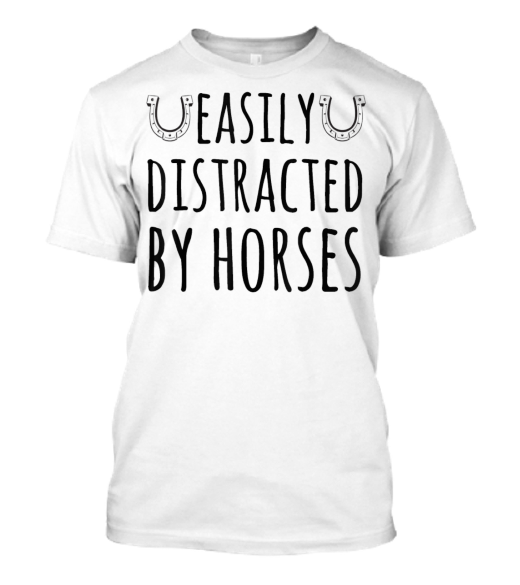 Easily Distracted By Horses T-Shirt