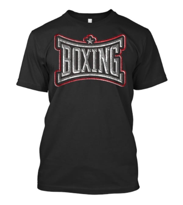 Boxing Vintage Retro Star Banner T-Shirt
