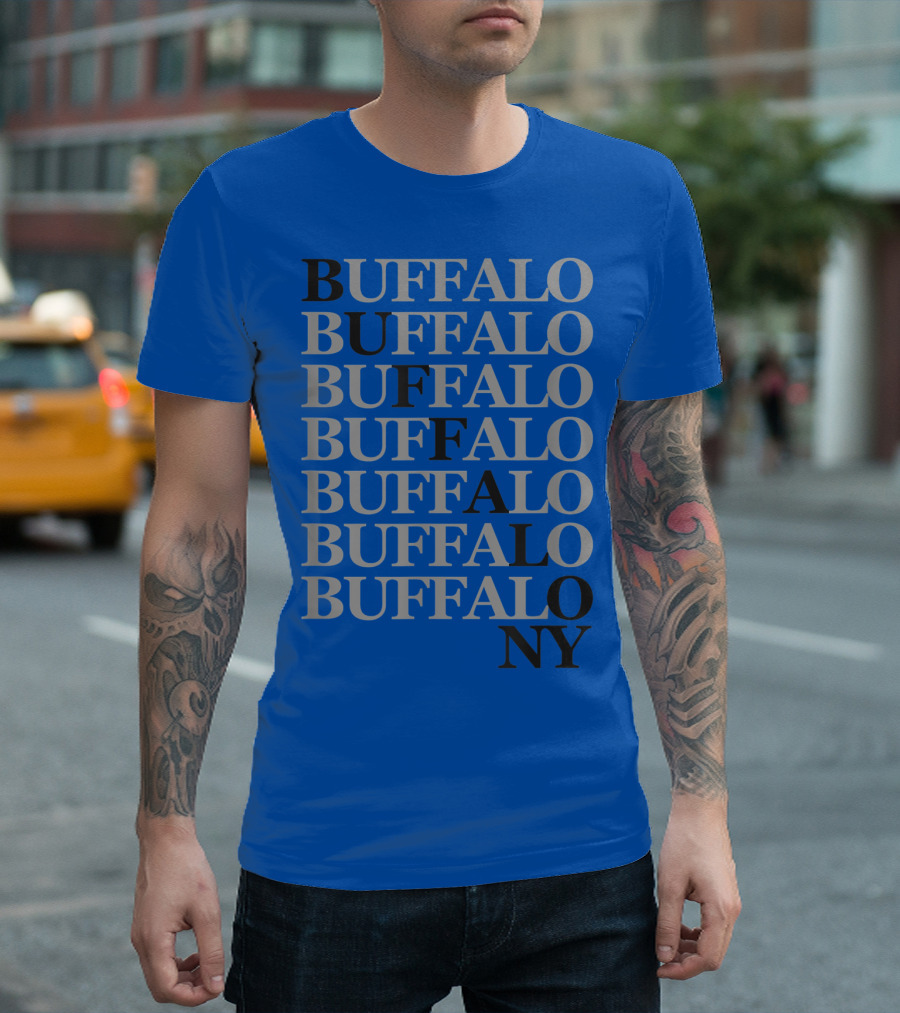 Buffalo Buffalo Buffalo Buffalo Buffalo Buffalo Buffalo NY T-Shirt