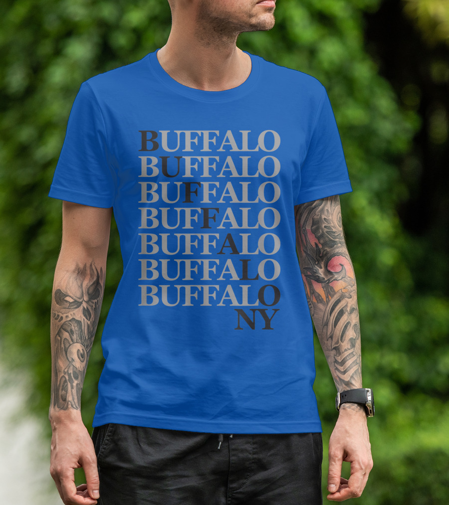 Buffalo Buffalo Buffalo Buffalo Buffalo Buffalo Buffalo NY T-Shirt