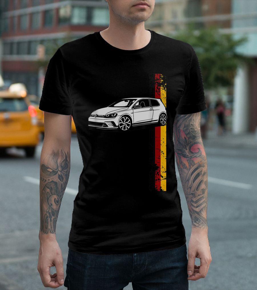 R Gt I German Car Germany Sport Racing Tuning Automotive Enthusiast T-Shirt
