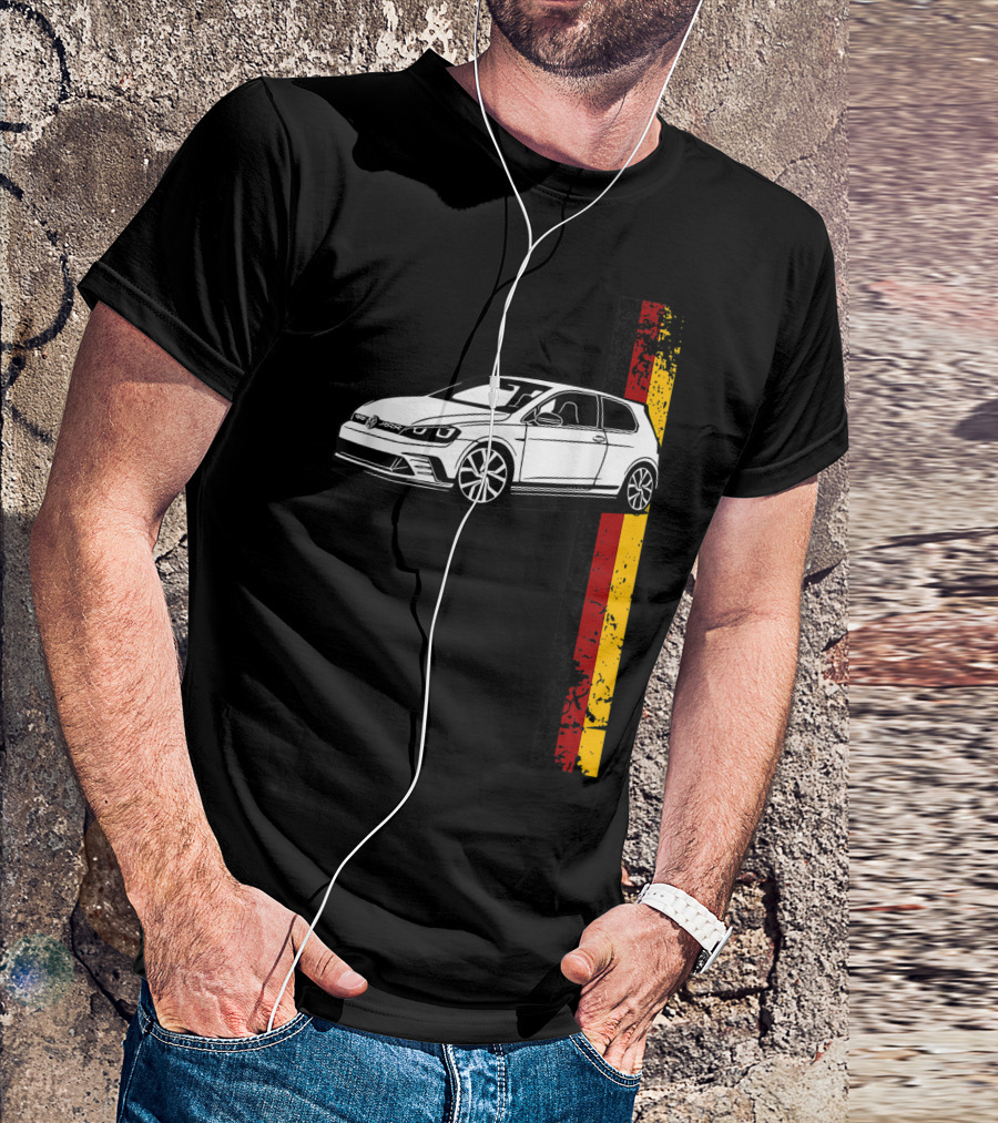 R Gt I German Car Germany Sport Racing Tuning Automotive Enthusiast T-Shirt