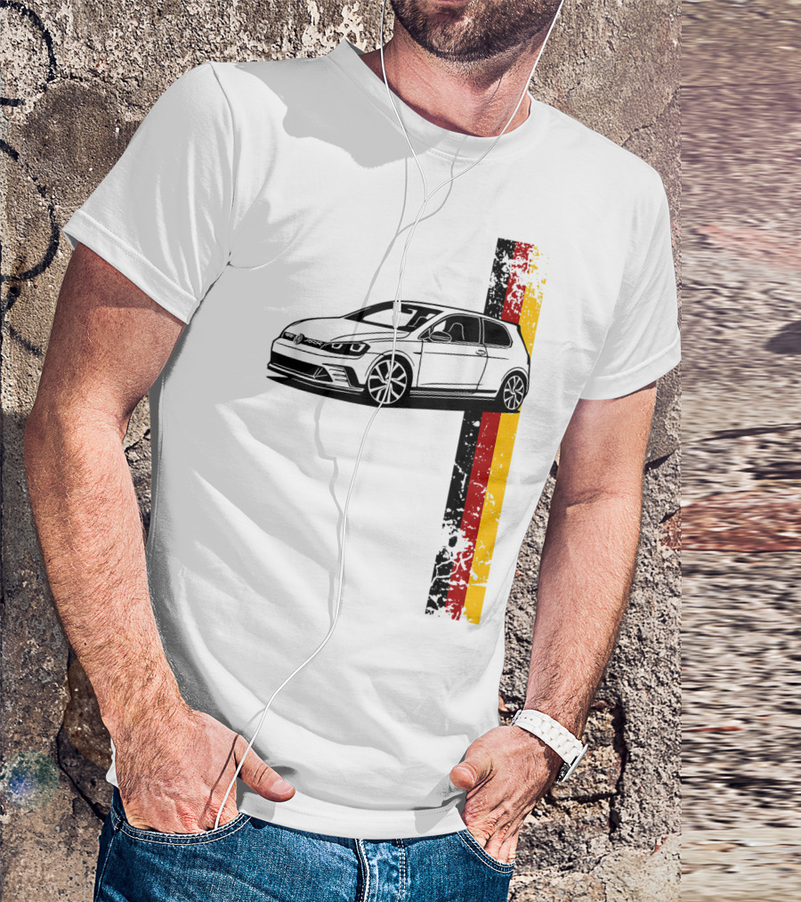 R Gt I German Car Germany Sport Racing Tuning Automotive Enthusiast T-Shirt