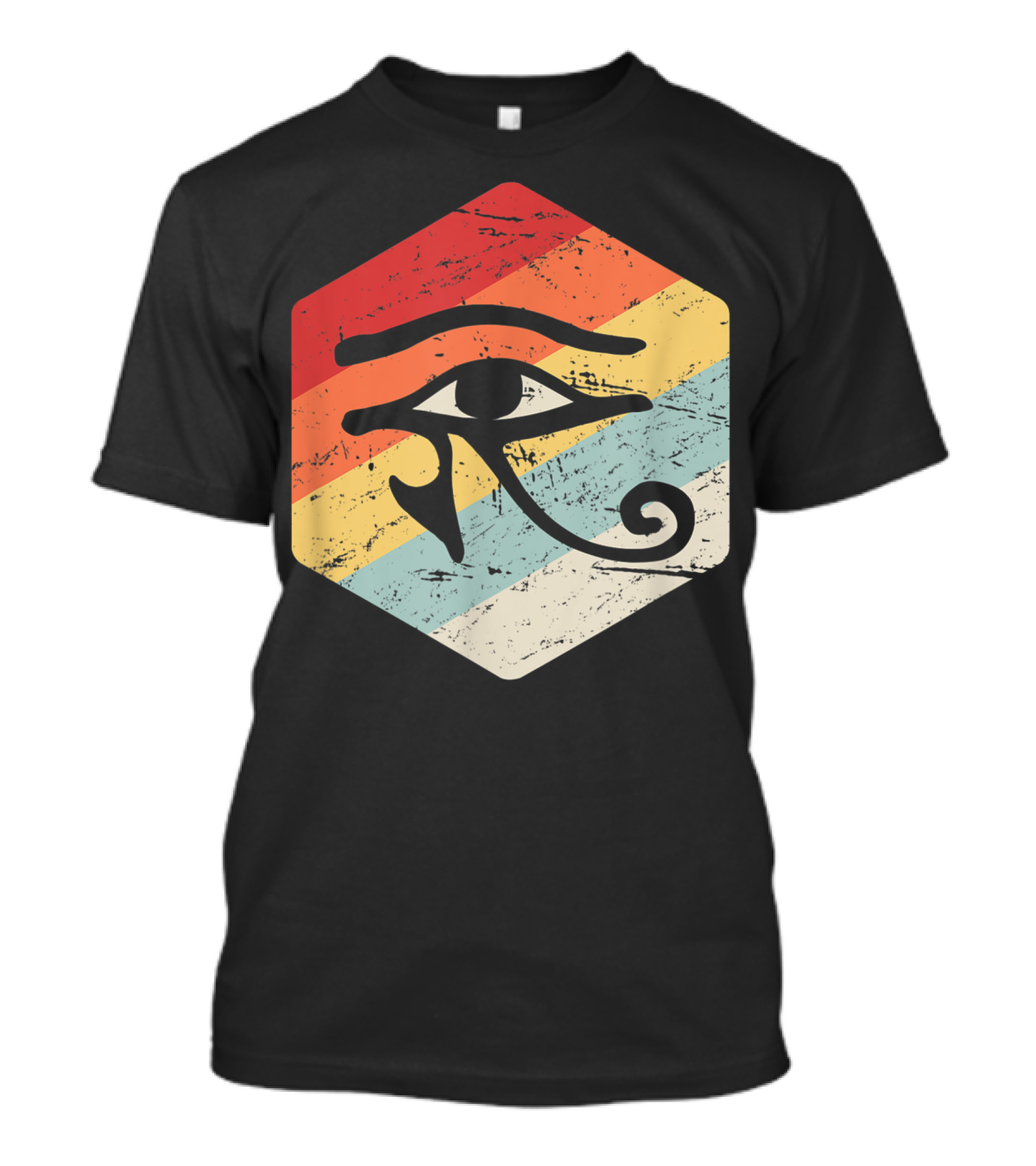 Eye Of Horus Retro Vintage Occult Egyptian T-Shirt