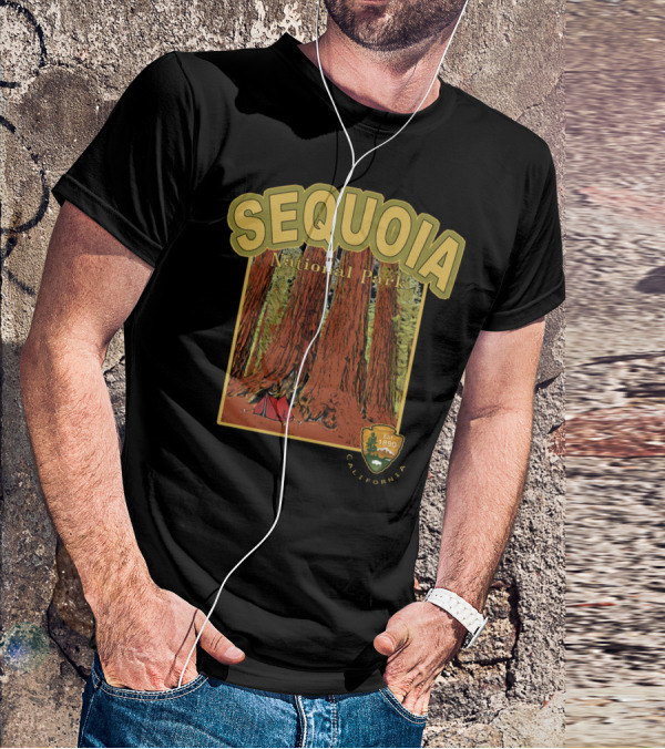 Sequoia National Park Giant Forest California Est 1890 T-Shirt