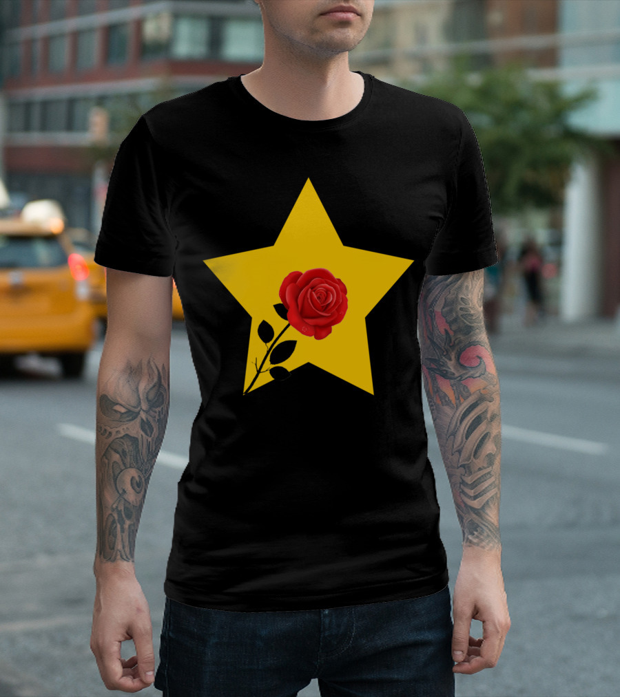 Why Merchandise We Don't Star and Red Rose Fans T-Shirt