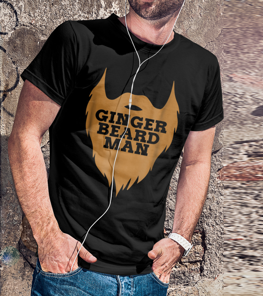 Ginger Beard Man Beard Men T-Shirt