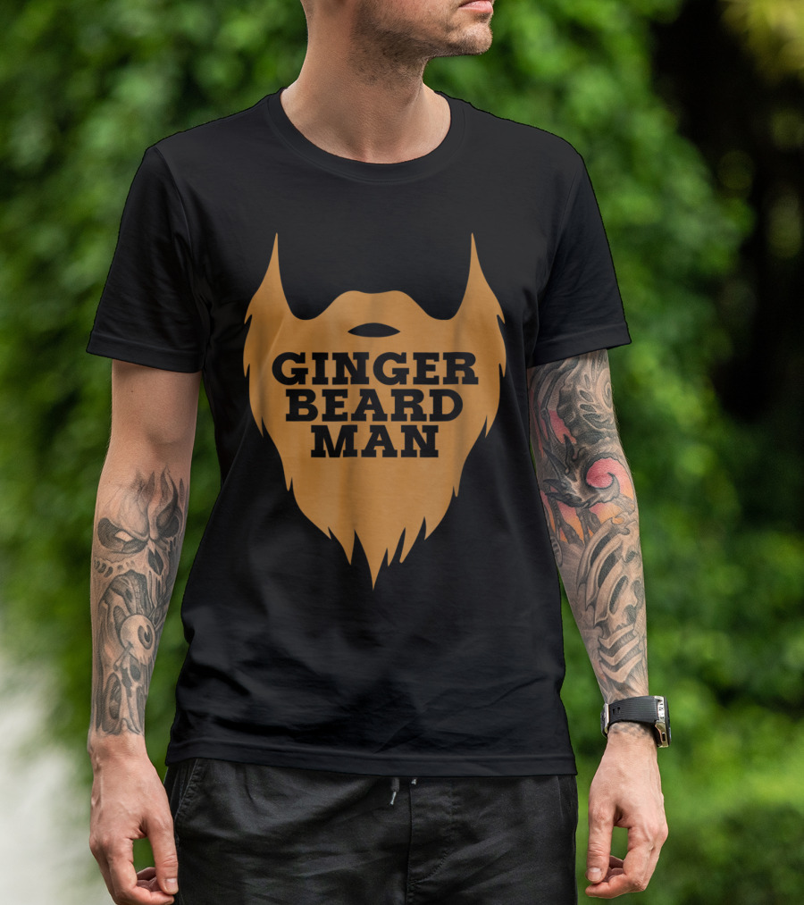 Ginger Beard Man Beard Men T-Shirt