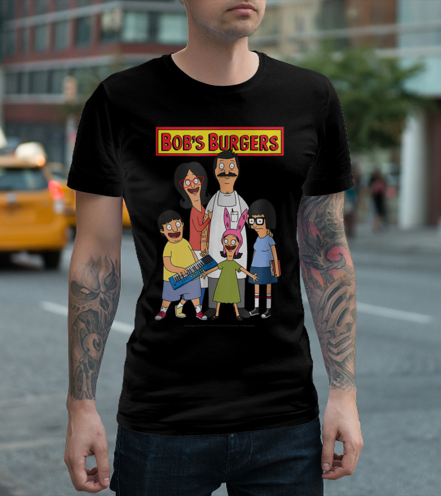 Bob's Burgers Family Group T-Shirt
