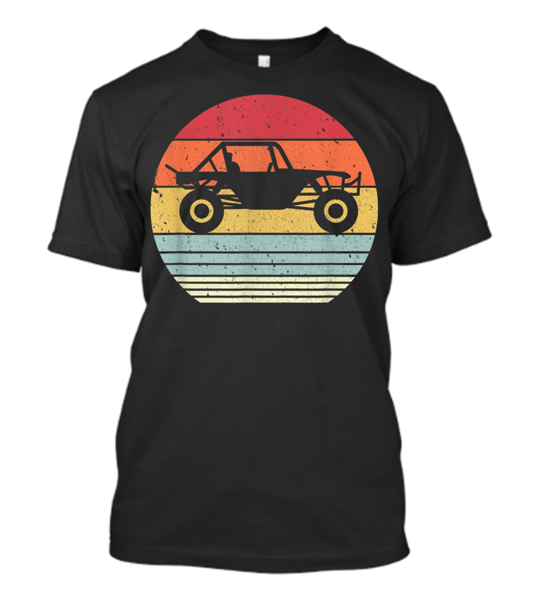 Vintage Sunset Can Am Style Off Road Beach Buggy T-Shirt