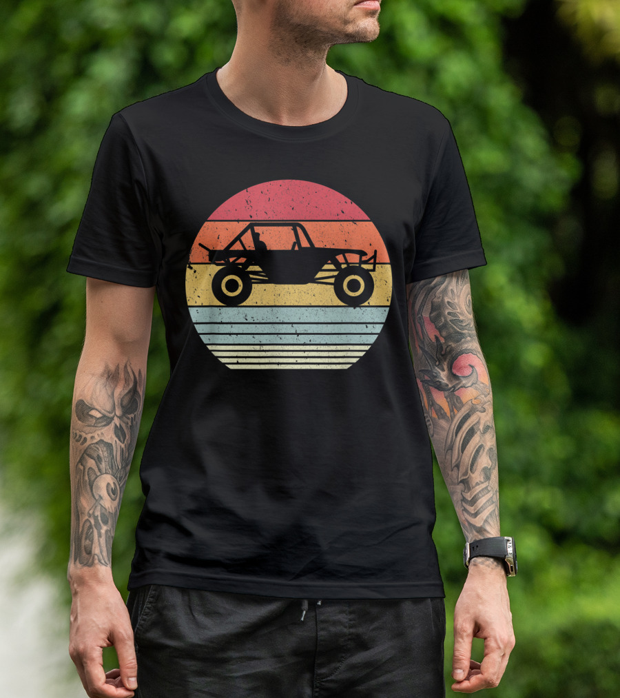 Vintage Sunset Can Am Style Off Road Beach Buggy T-Shirt