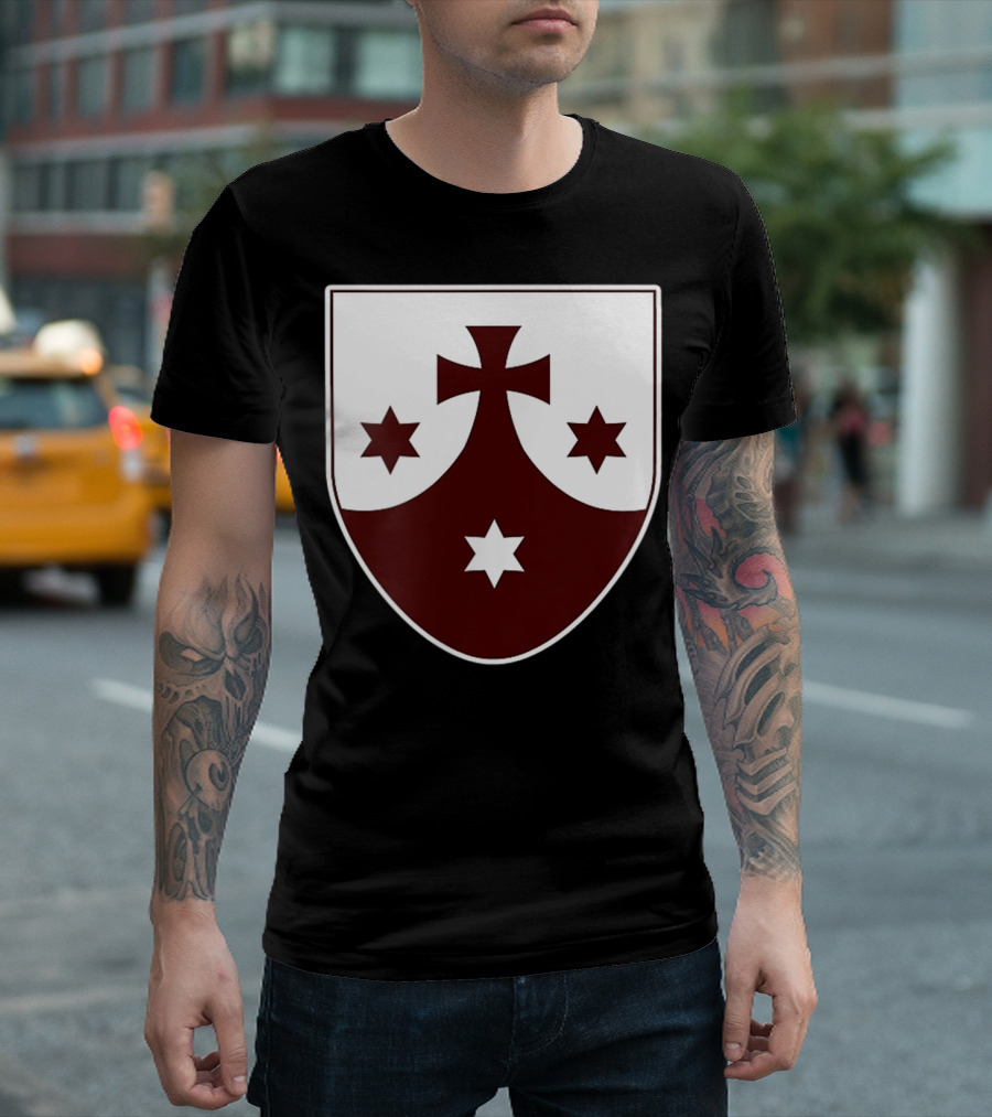 Carmelite Order Emblem Shield T-Shirt