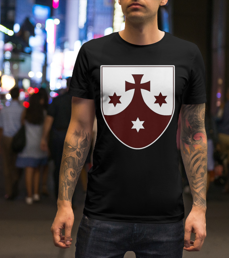 Carmelite Order Emblem Shield T-Shirt