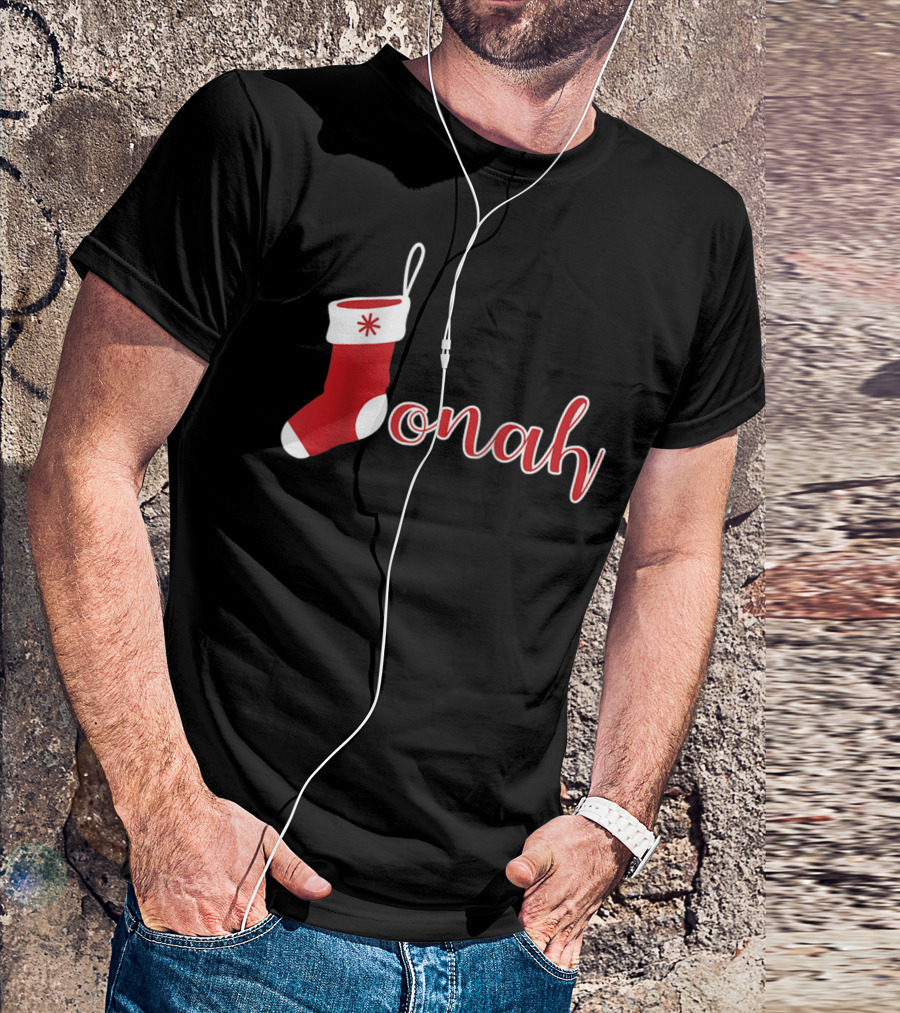 Jonah Christmas Stocking Festive T-Shirt