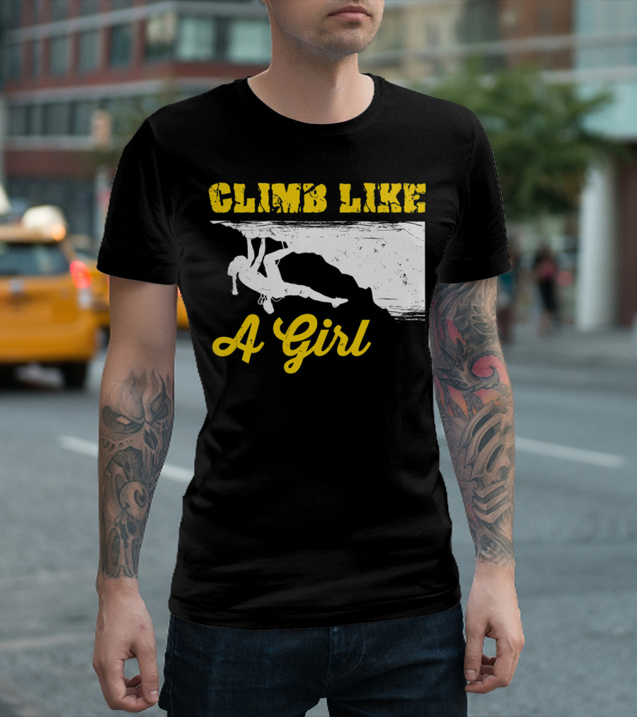 Climb Like A Girl T-Shirt