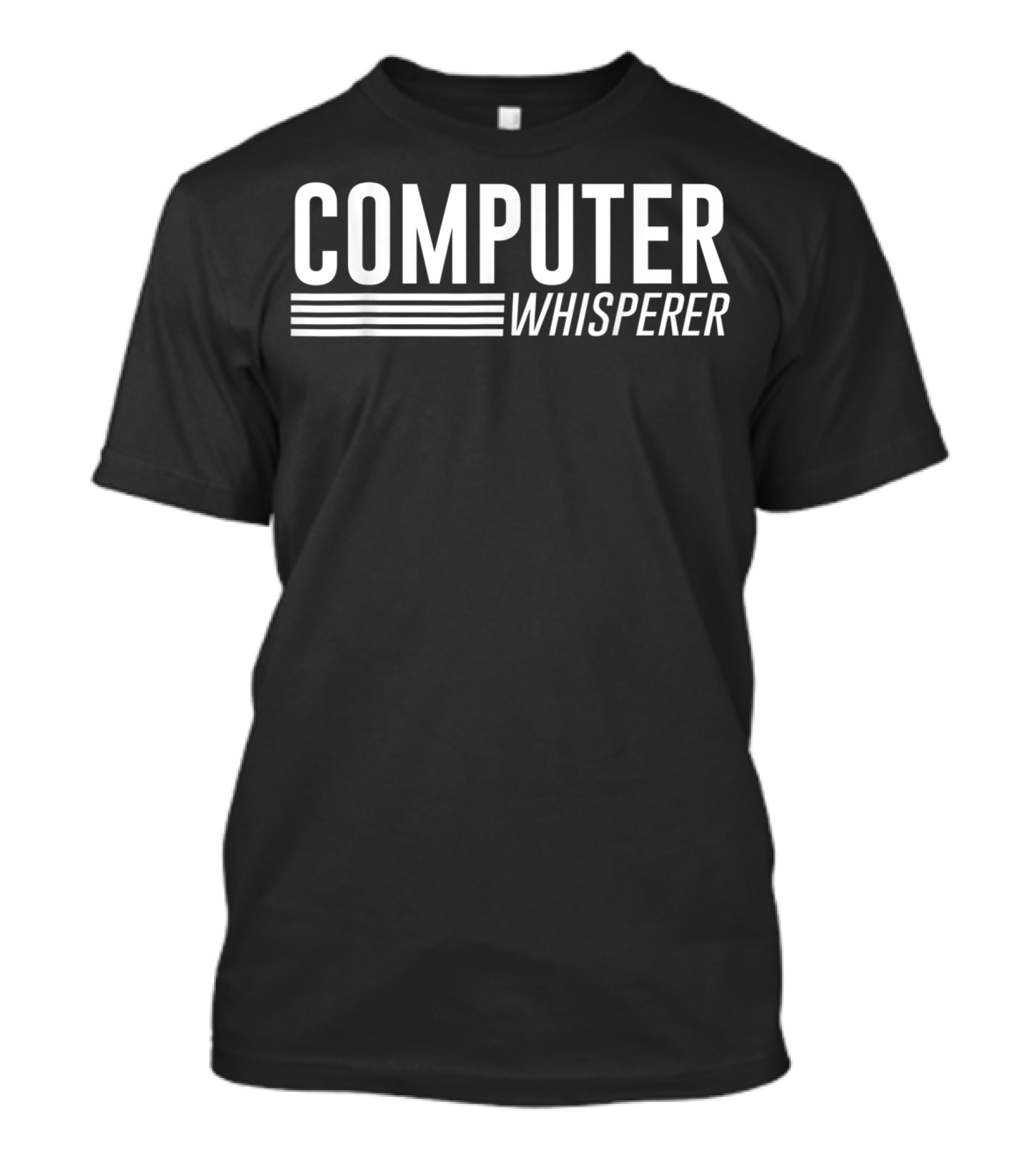 COMPUTER WHISPERER Tech Savvy Expert T-Shirt