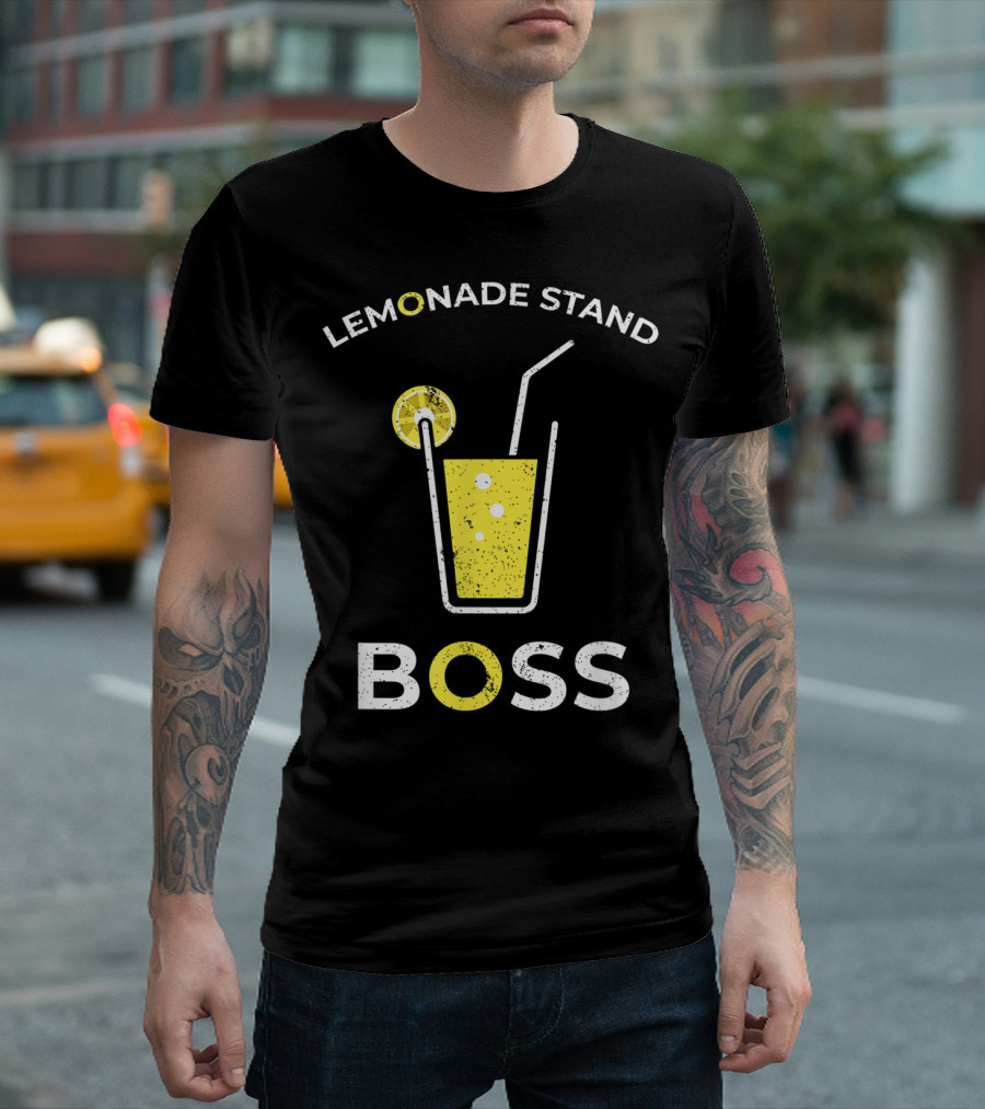 Lemonade Stand Boss Business Entrepreneur T-Shirt