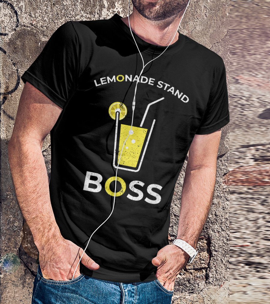 Lemonade Stand Boss Business Entrepreneur T-Shirt