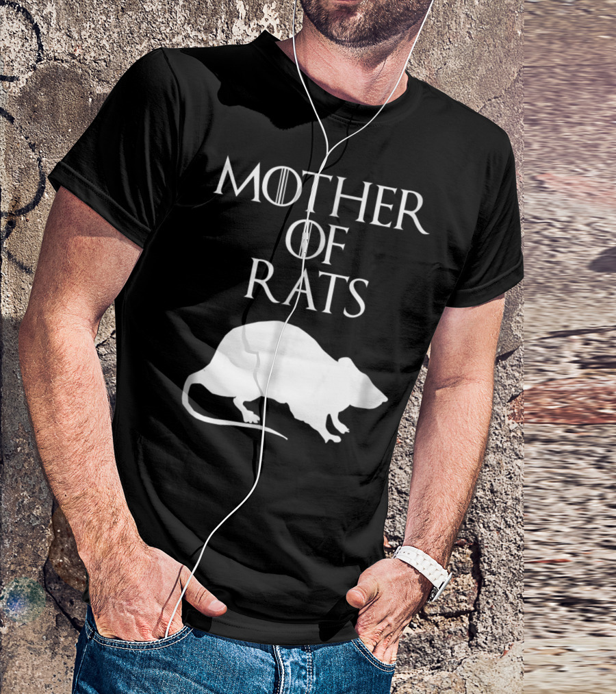 Mother Of Rats Cute Unique White E010500 T-Shirt