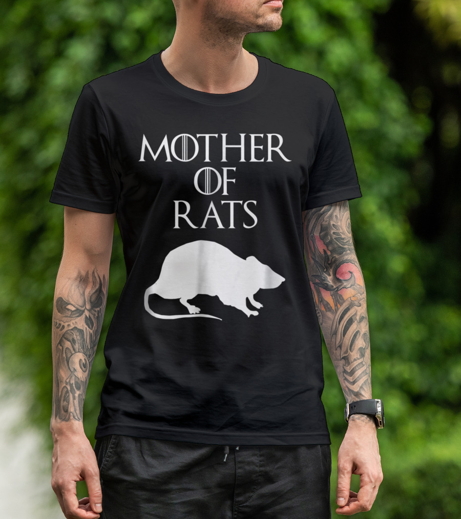 Mother Of Rats Cute Unique White E010500 T-Shirt
