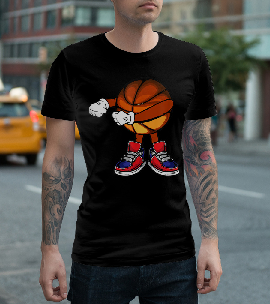 Basketball Player Floss Dance Move Fun Present T-Shirt