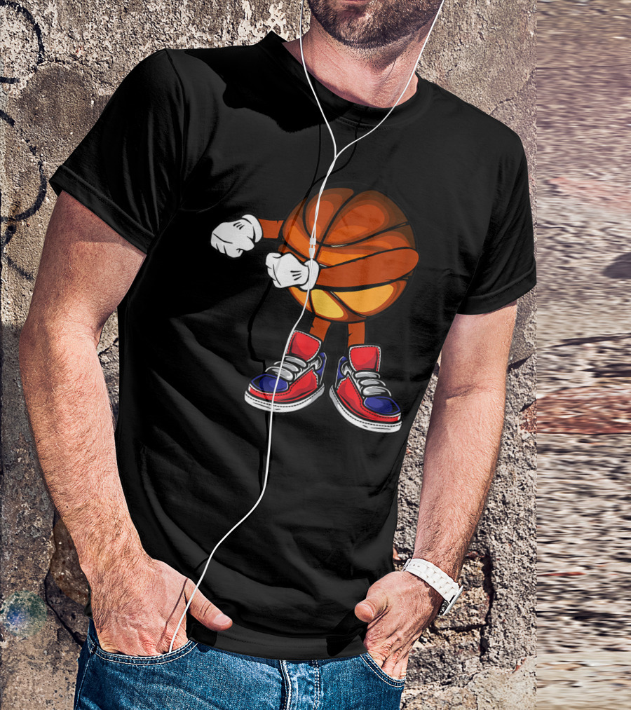 Basketball Player Floss Dance Move Fun Present T-Shirt
