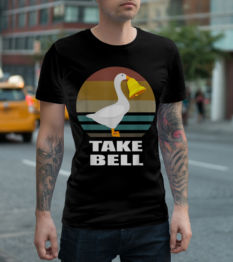 Funny Goose Take Bell Game T-Shirt
