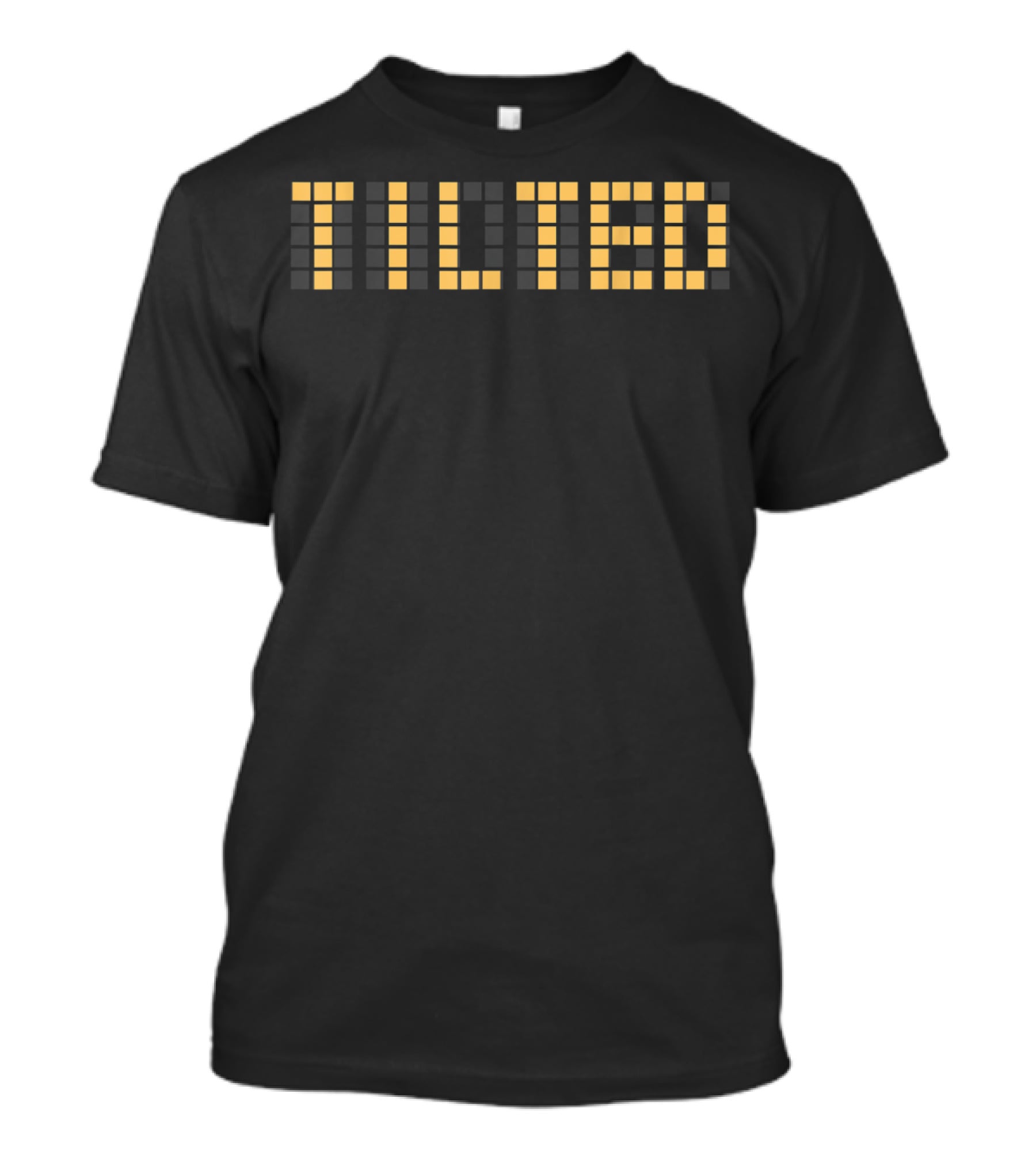 Tilted Liquid Crystal Display Humor T-Shirt