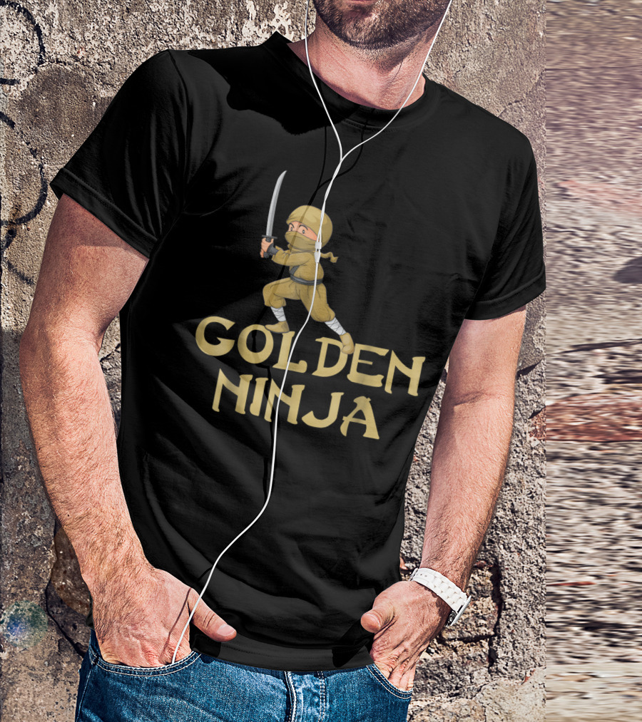 Golden Ninja Warrior Gold Ninja Perfekt T-Shirt