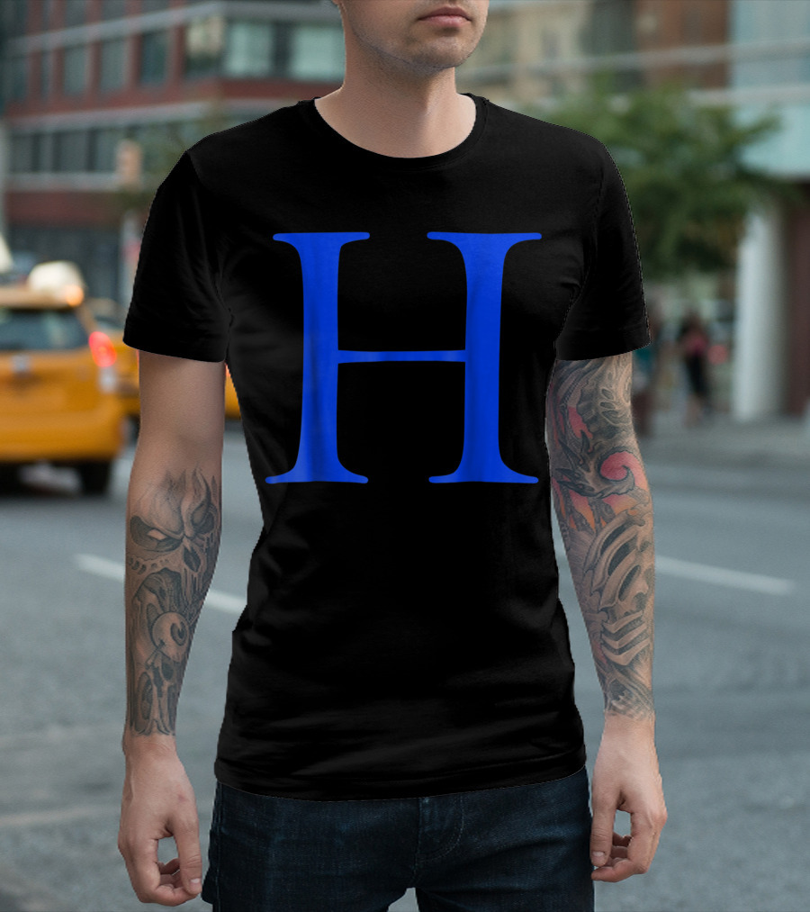 H Hydrogen Chemical Symbol Element Periodic Table T-Shirt